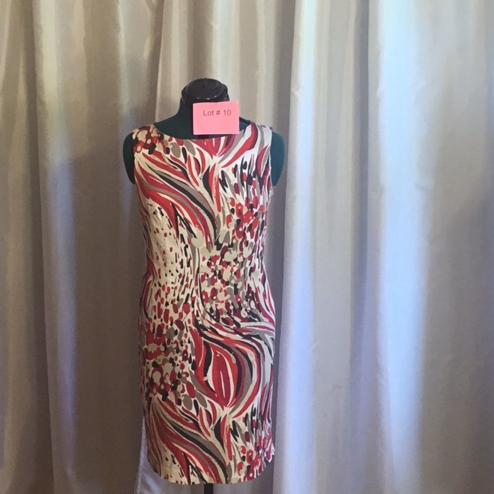 Elegant Multicolor Midi Dress